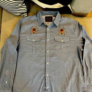 Howler Brothers Gaucho Pearl Snap “Tarantula”